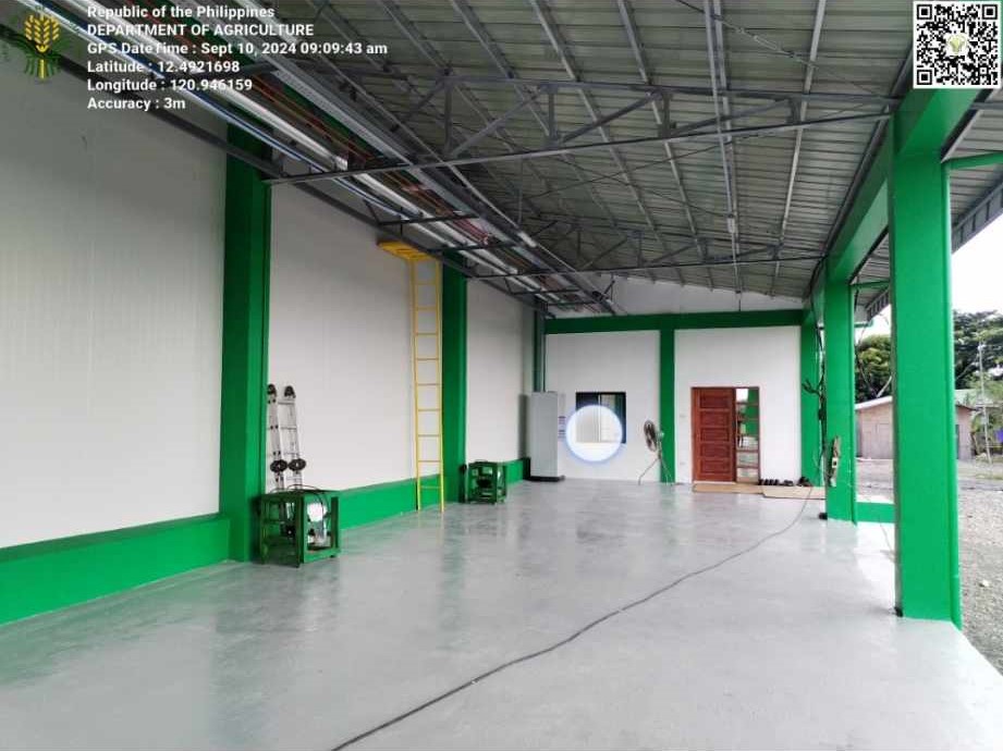 Construction of Onion Cold Storage Facility in Rizal, Occidental Mindoro